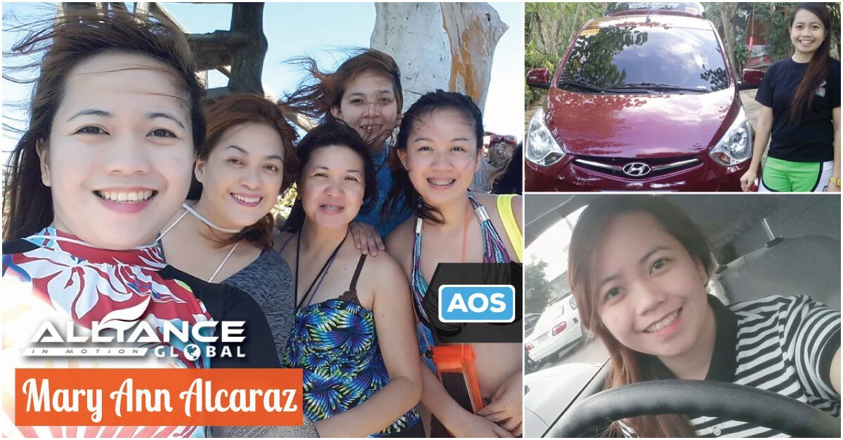 Mary Ann Alcaraz Former Call Center Agent – AIM Global Success Story